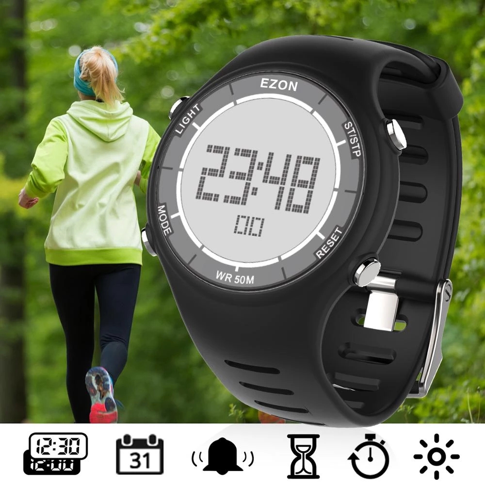 Outdoor Sport Lights - EZON Nieuwe Mode Vrouw Digitale Sport