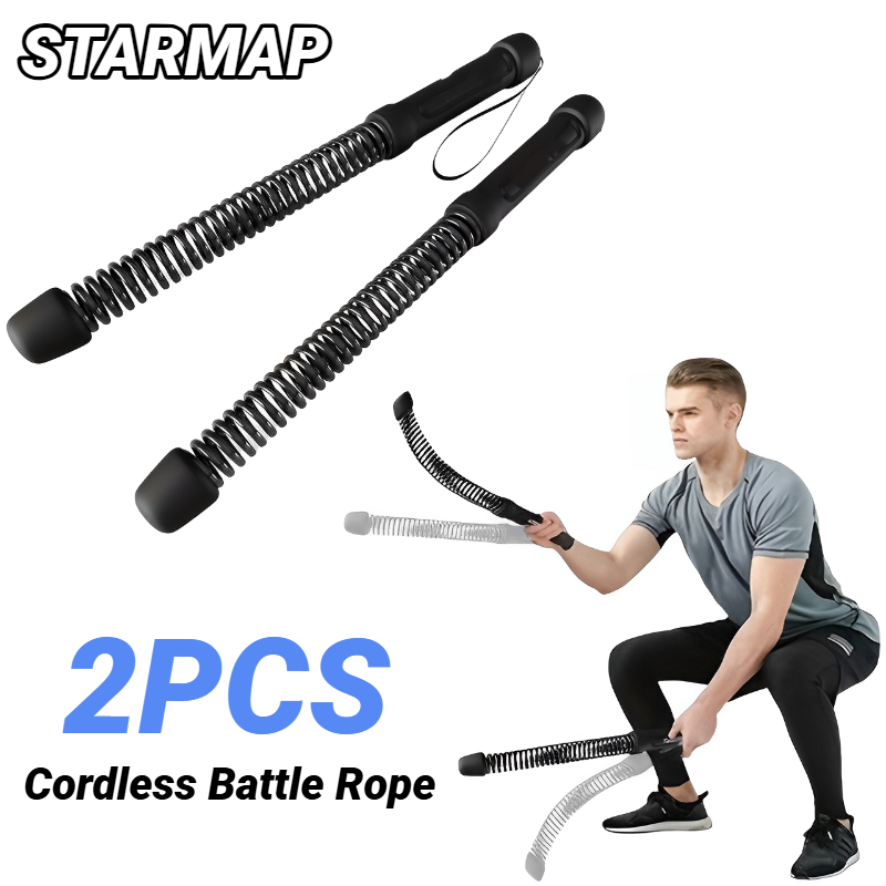 Outdoor Sport Jas - Draagbare, stille, gewogen, draadloze battle ropes,