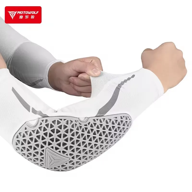 Mtb Elbow Pad - Motorfiets Elleboogbeschermers Zomer Ademend Elastisch Motocross