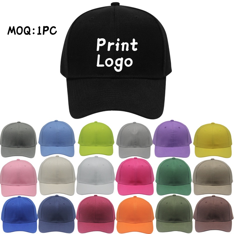 Outdoor Sport Logo - Custom Print Logo Baseball Cap voor
