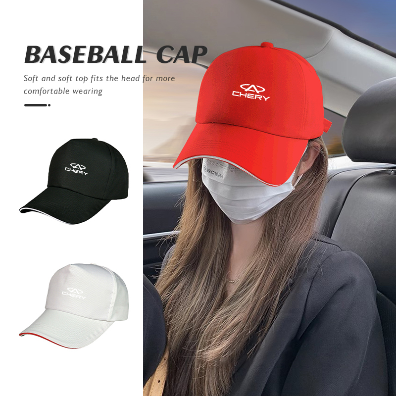 Outdoor Sport Logo - Op maat verstelbare auto-logo baseball cap