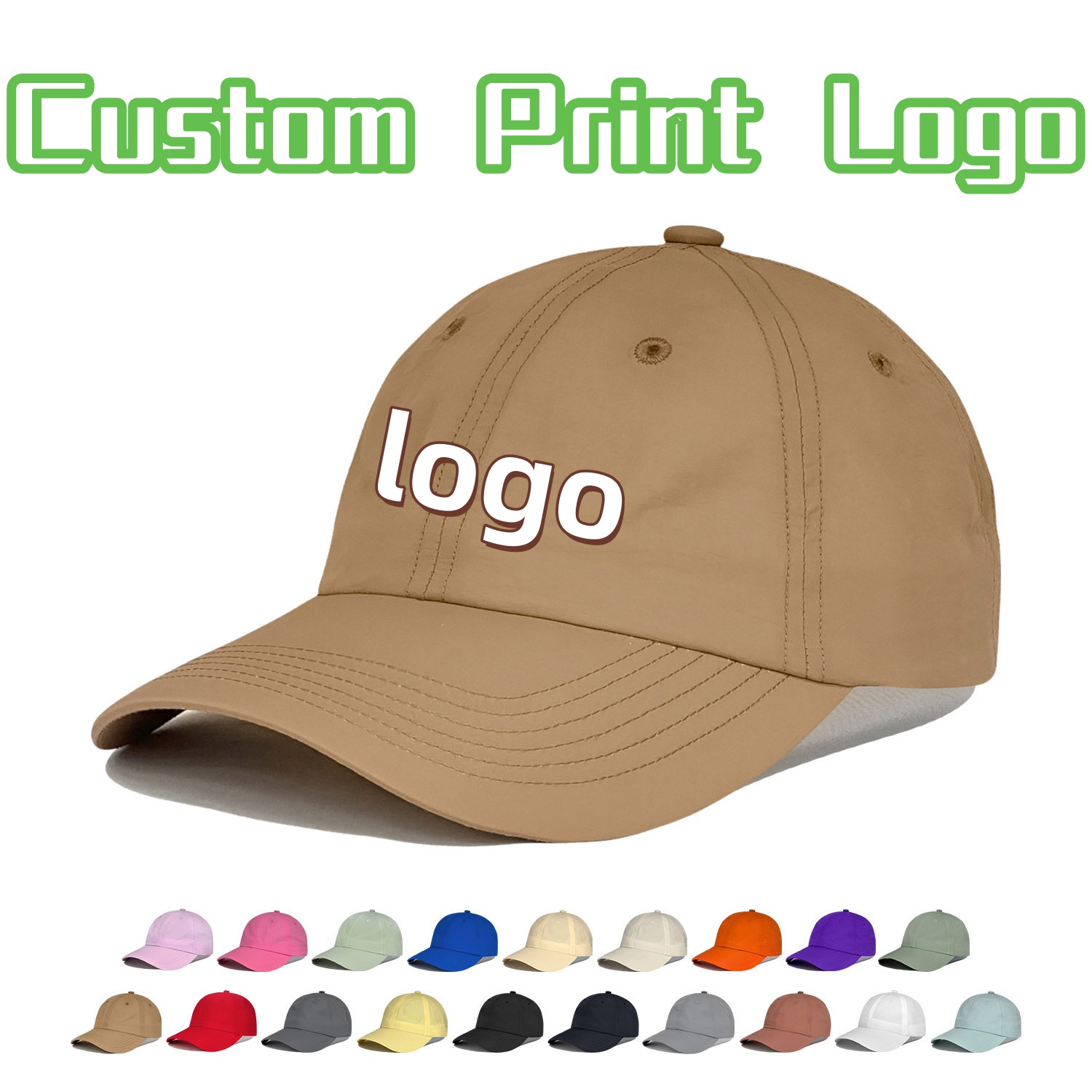 Outdoor Sport Logo - Op maat gemaakte bedrukte logo petten