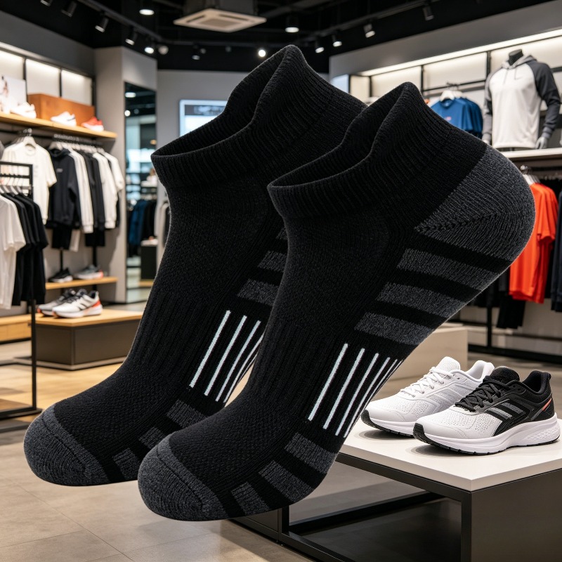Outdoor Sports Activities - Sokken Unisex laag uitgesneden, gevoerde enkelsporttab,