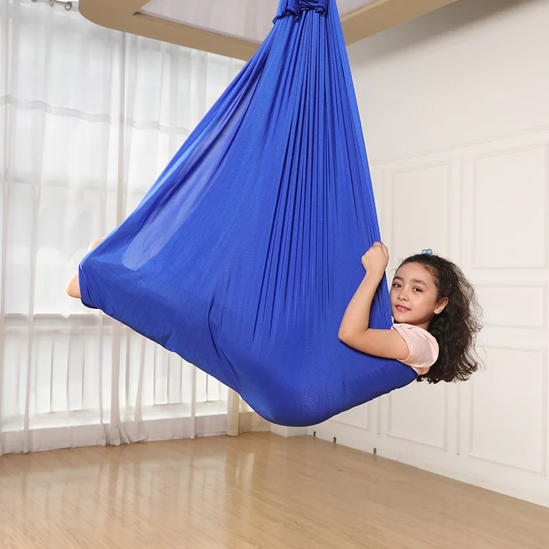 Outdoor Sport Jas - 150x280cm Schommelhangmat Elastisch hangbed voor binnen,