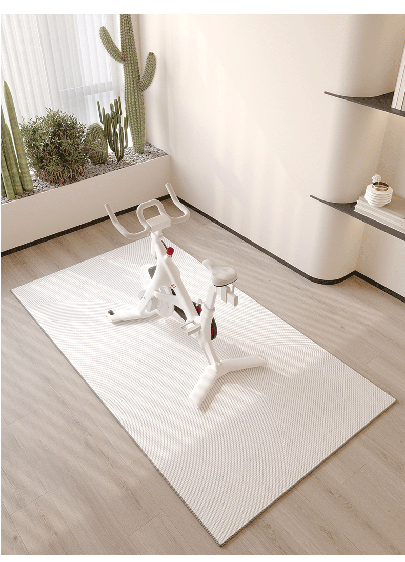 Outdoor Sport Jas - VIKAMA Spinning Bike Vloermatten, Sport- en