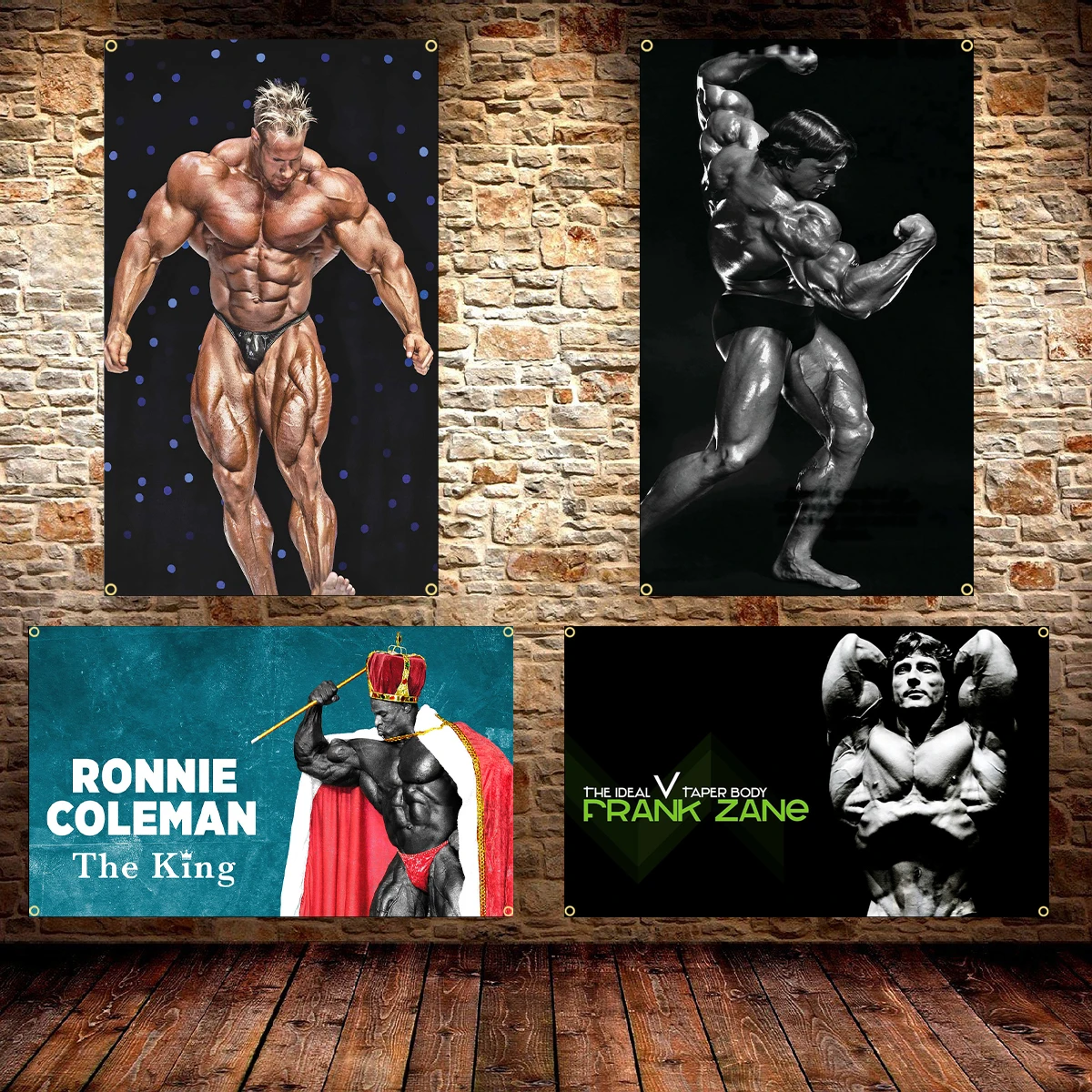 Outdoor Sport Club - 90X150Cm Bodybuilding Gymvlag Boksen Fitness Decoratie