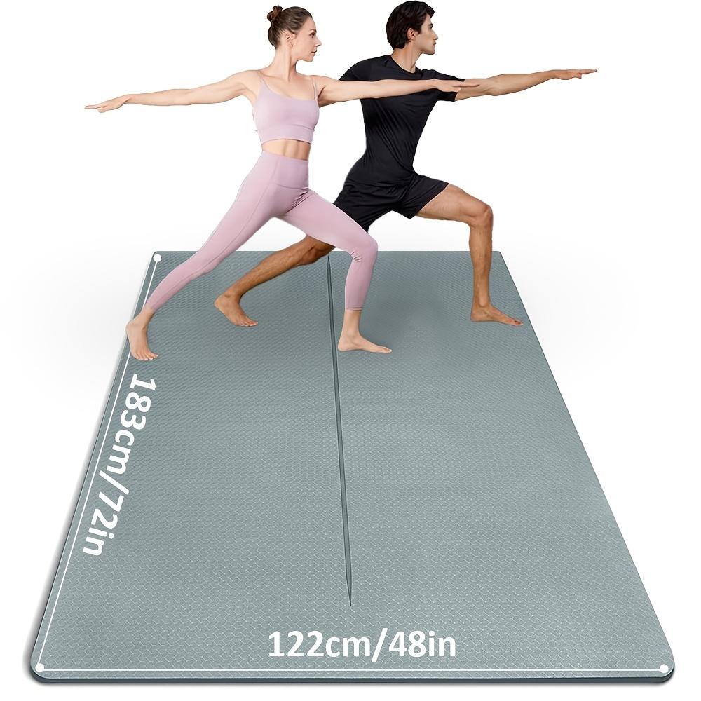 Outdoor Sport Jas - Extra grote yogamat 6x4ft 183x122cm 8mm