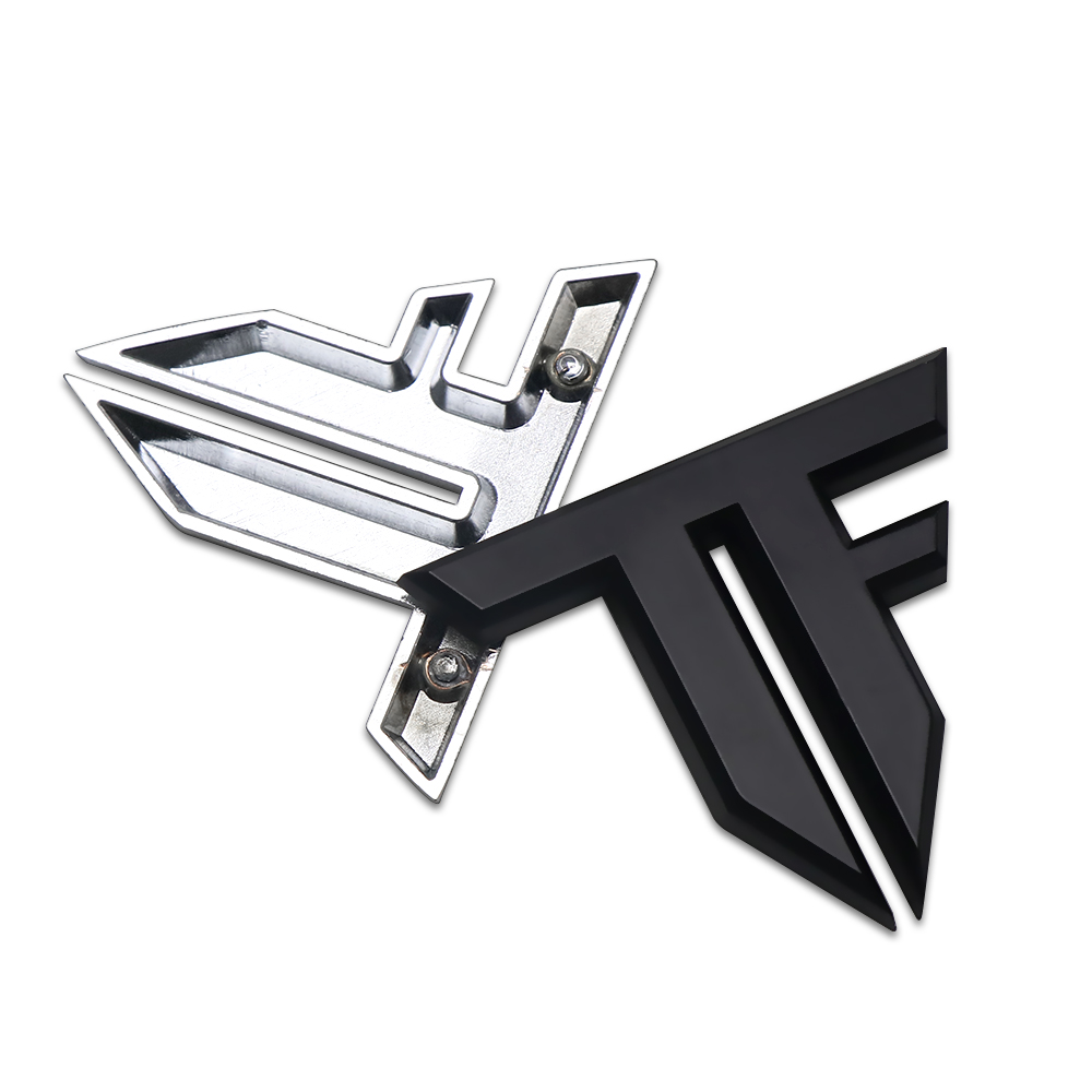 1 st 3D Metalen TF Embleem Bad - Outdoor Sport Logo recensie en prijs