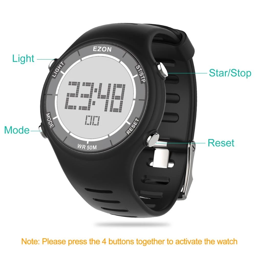 EZON Nieuwe Mode Vrouw Digital - Outdoor Sport Lights recensie en prijs