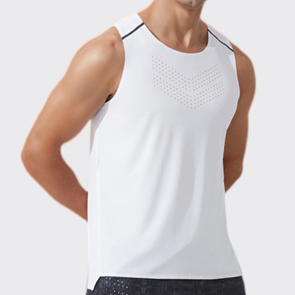 Heren Gym Vest Sneldrogend Har - Outdoor Sport Logo recensie en prijs