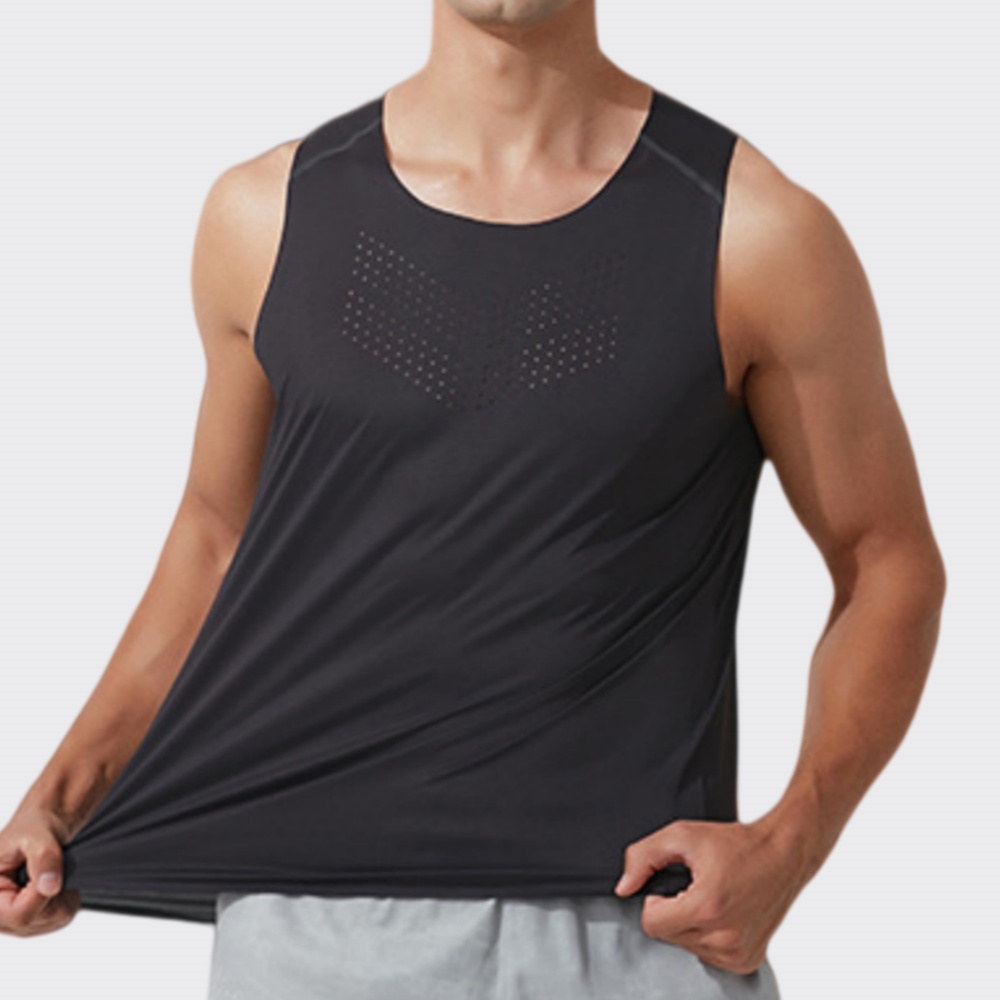 Heren Gym Vest Sneldrogend Har - Outdoor Sport Logo recensie en prijs