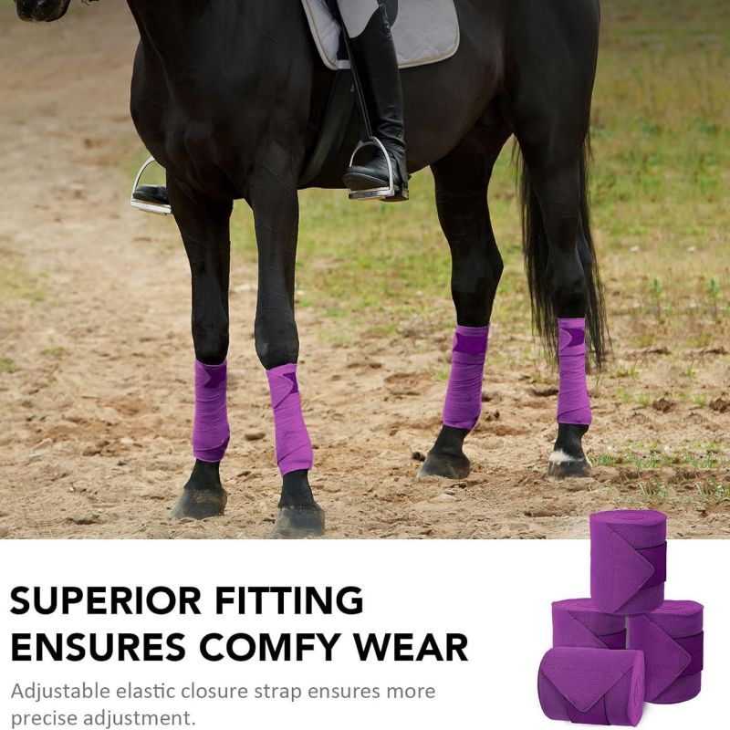 Paardenpolo beenwraps zachte f - Polo Wraps Fleece recensie en prijs