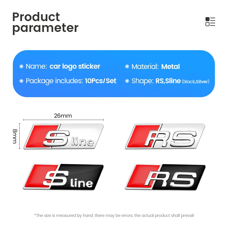 3D Metal Auto Sticker Sport St - Outdoor Sport Logo recensie en prijs