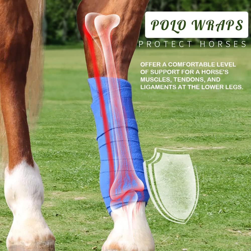 4-pack paardenpolo-wraps upgra - Polo Wraps Fleece recensie en prijs