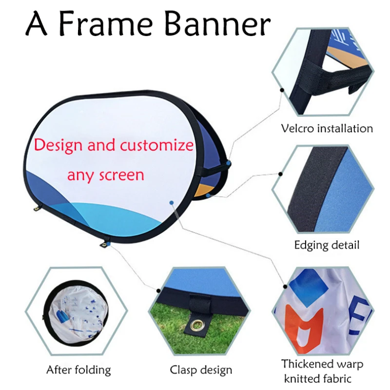 Pop-Up Een Frame Banner Gratis - Outdoor Sport Logo recensie en prijs