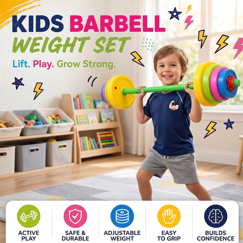 Kinderdumbbell halterstang met - Outdoor Sport Jas recensie en prijs