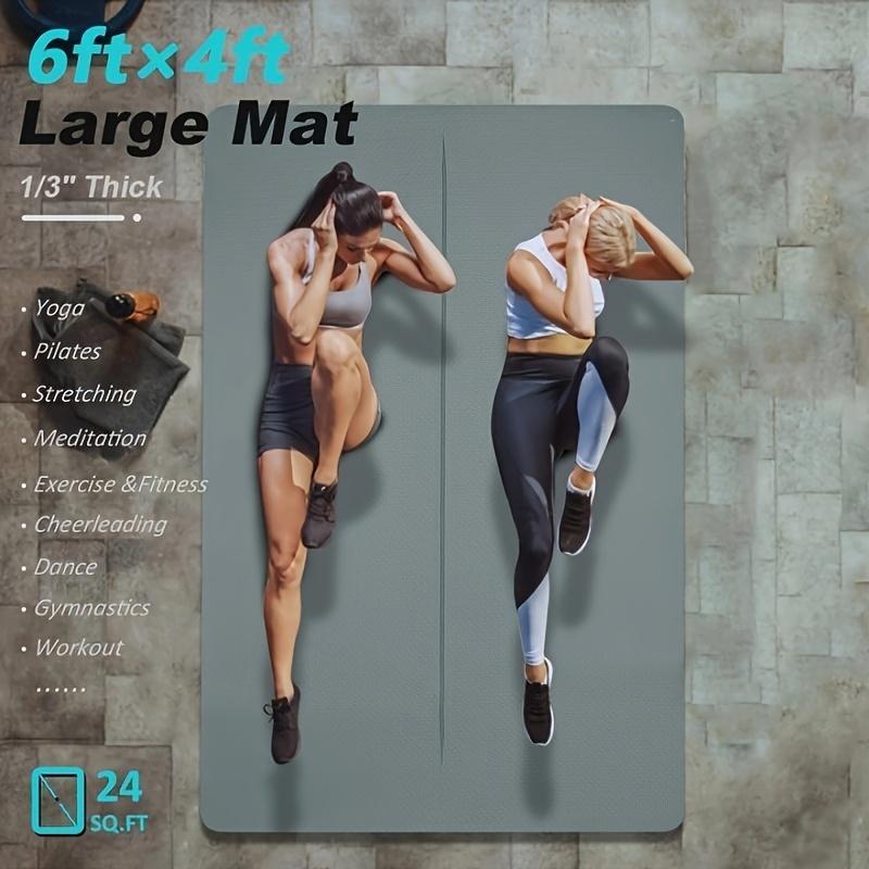 Extra grote yogamat 6x4ft 183x - Outdoor Sport Jas recensie en prijs